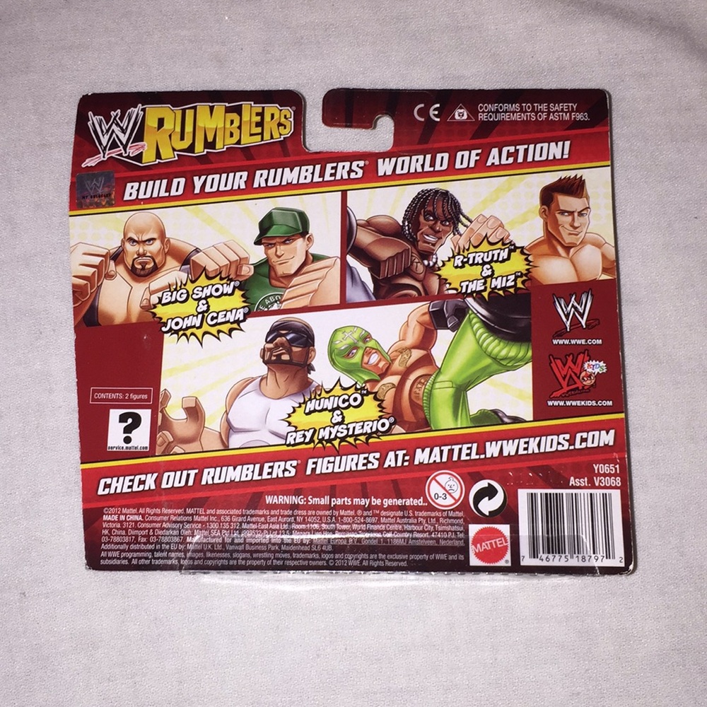 Hunico & Rey Mysterious W Rumblers - Picture 2 of 2